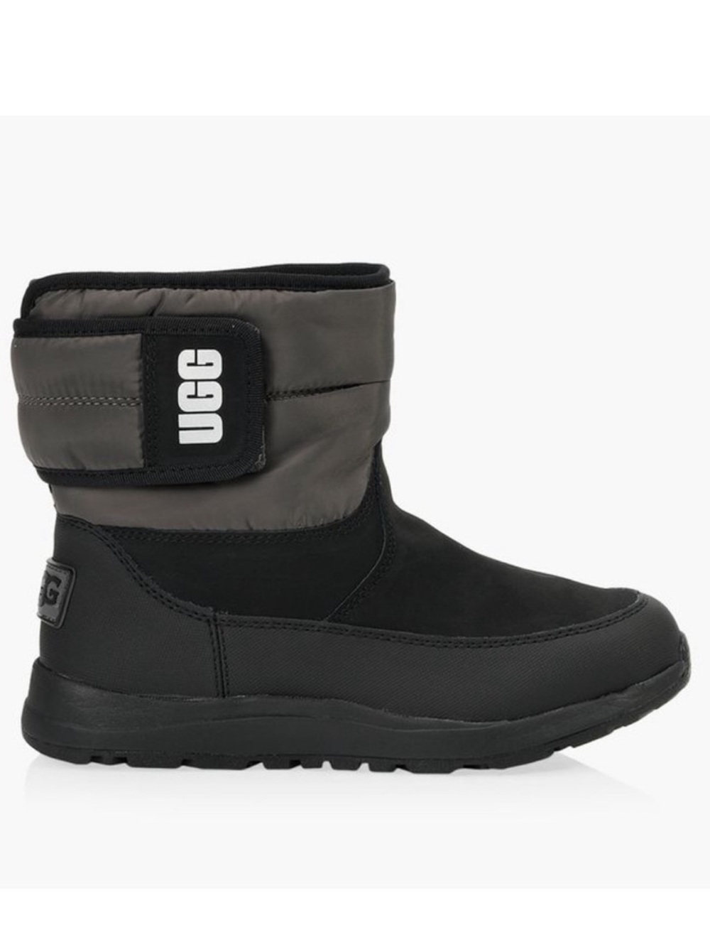 UGG Kids Unisex Black Winter Boots – Size 3 Kids GUC